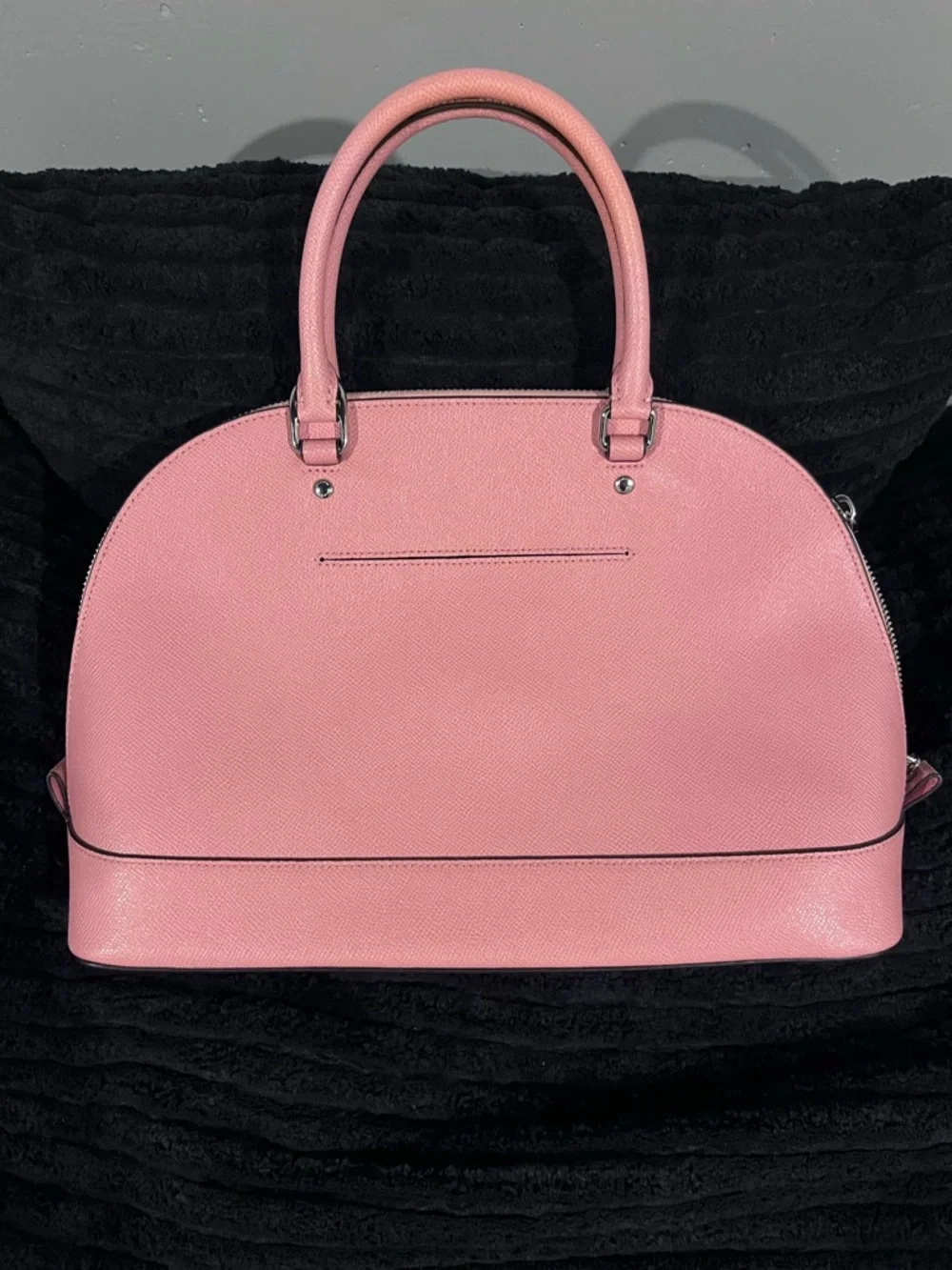 Coach Blush Pink Dome Satchel Handbag - Picture 2 of 7